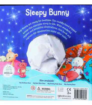 Sleepy Bunny Back Cover