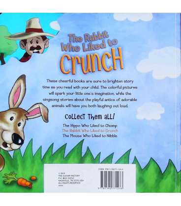 The Rabbit Who Liked To Crunch Back Cover