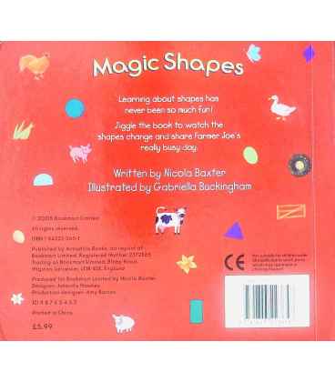 Magic Shapes Back Cover