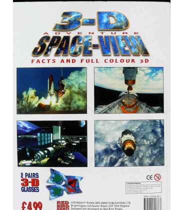 3-D Adventure Space-view Back Cover