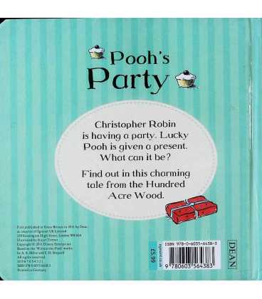 Pooh's Party Back Cover