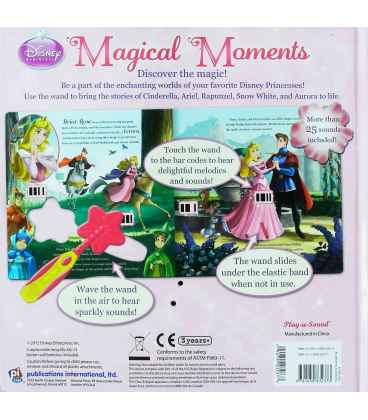 Disney Princess: Magical Moments Back Cover