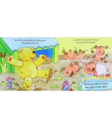 Scruffy Teddy: Farmyard Fun Inside Page 1