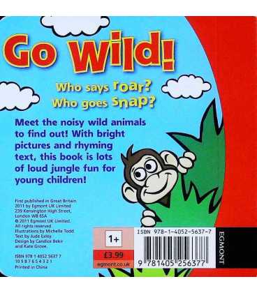 Go Wild! (Little Chunkies) Back Cover