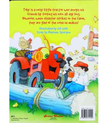 The Noisy Little Tractor Back Cover