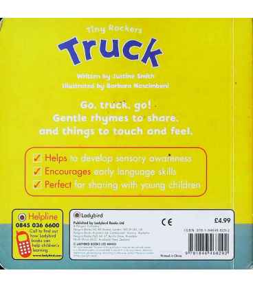 Tiny Rockers: Truck Back Cover