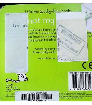 That's Not My Meerkat (Usborne Touchy-Feely Books) Back Cover