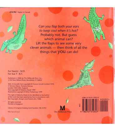 Well, A Crocodile Can Back Cover