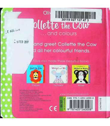 Collette the Cow Back Cover