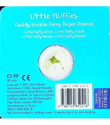 Little Fluffy Chick Back Cover