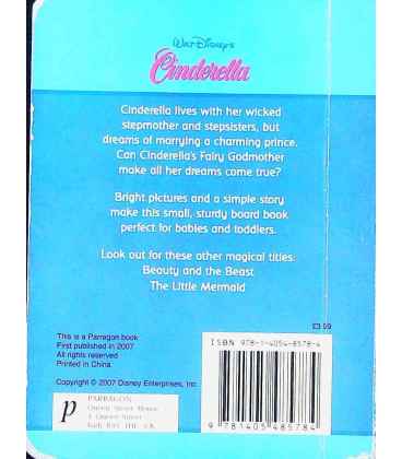 Cinderella Back Cover