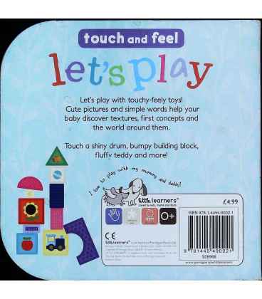 Lets Play Touch Feel Back Cover