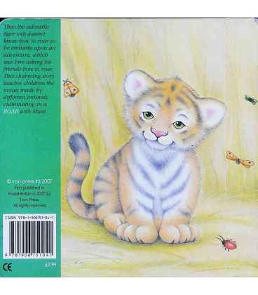 Theo the Tiger Learns to Roar! Back Cover