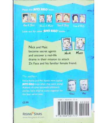 Secret Agent Heroes (Boys Rule) Back Cover