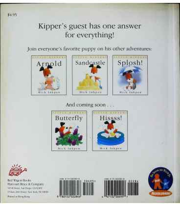 Honk! (Little Kippers) Back Cover