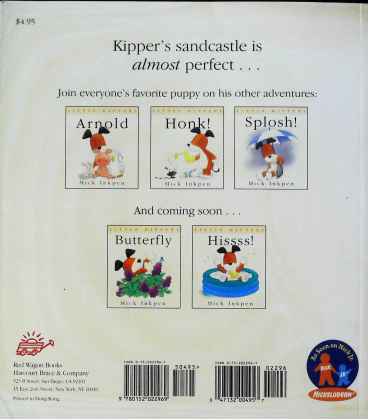 Sandcastle (Little Kippers) Back Cover