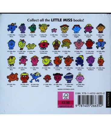 Little Miss Giggles Back Cover