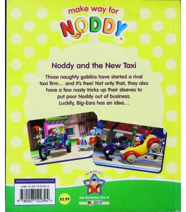 Noddy and the New Taxi Back Cover