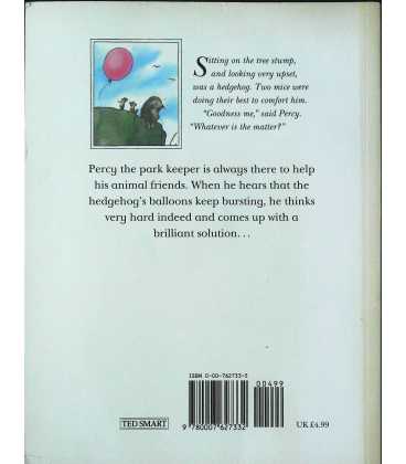 The Hedgehog's Balloon Back Cover