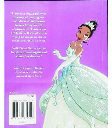 The Princess and the Frog Back Cover