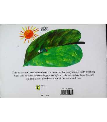 The Very Hungry Caterpillar Back Cover