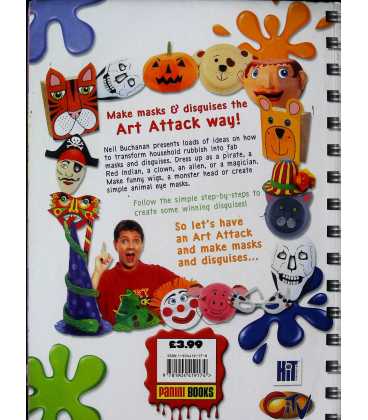 How to Make Masks & Disguises (Art Attack) Back Cover