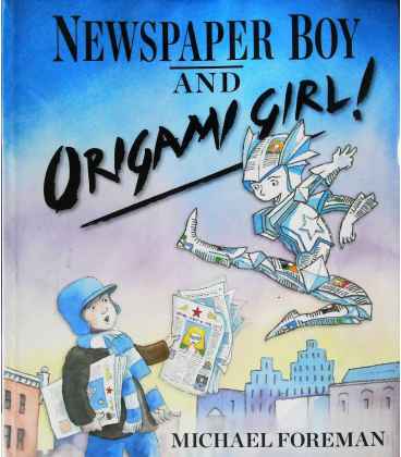 Newspaper Boy and Origami Girl