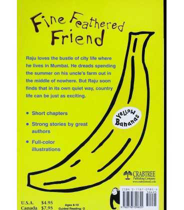 Fine Feathered Friend (Yellow Bananas) Back Cover
