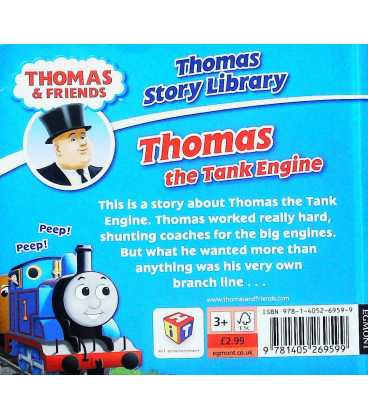 Thomas the Tank Engine Back Cover