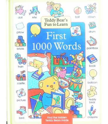 First 1000 Words (Teddy Bear's fun to learn)