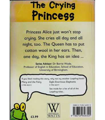 The Crying Princess Back Cover