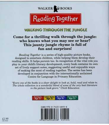 Walking Through the Jungle Back Cover