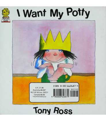 I Want My Potty Back Cover
