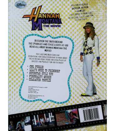 All About Hannah Montana Back Cover