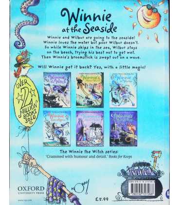 Winnie at the Seaside (Winnie the Witch) Back Cover