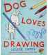 Dog Loves Drawing
