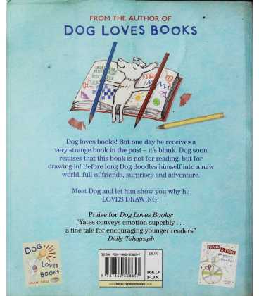 Dog Loves Drawing Back Cover