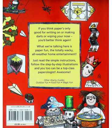 A Wacky Guide To Paper Fun Back Cover