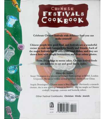 Chinese Festival Cookbook Back Cover