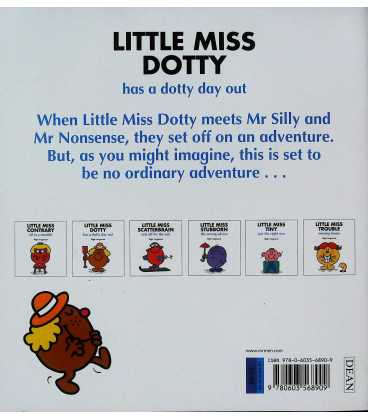 Little Miss Dotty Has a Dotty Day Out Back Cover