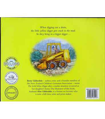 The Little Yellow Digger Back Cover