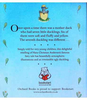 The Ugly Duckling Back Cover