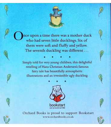 The Ugly Duckling Back Cover