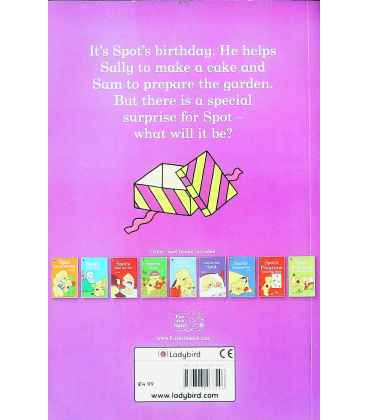 Happy Birthday Spot Back Cover
