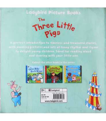 The Three Little Pigs Back Cover