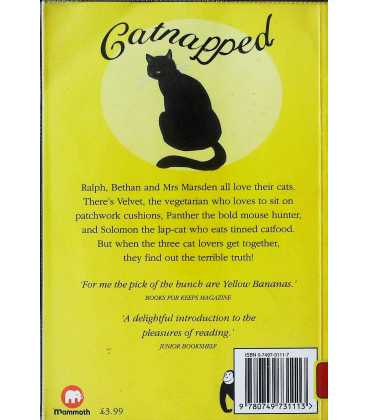 Catnapped Back Cover
