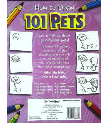 101 Pets Back Cover