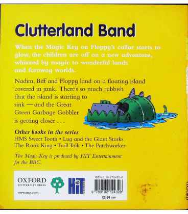 Clutterland Band (The Magic Key) Back Cover