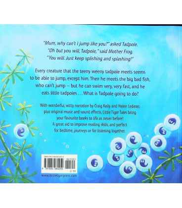 The Teeny Weeny Tadpole Back Cover