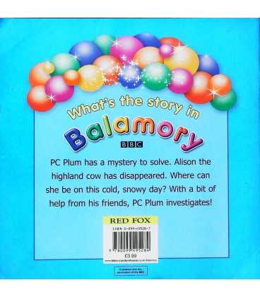 Balamory the Lost Cow Back Cover